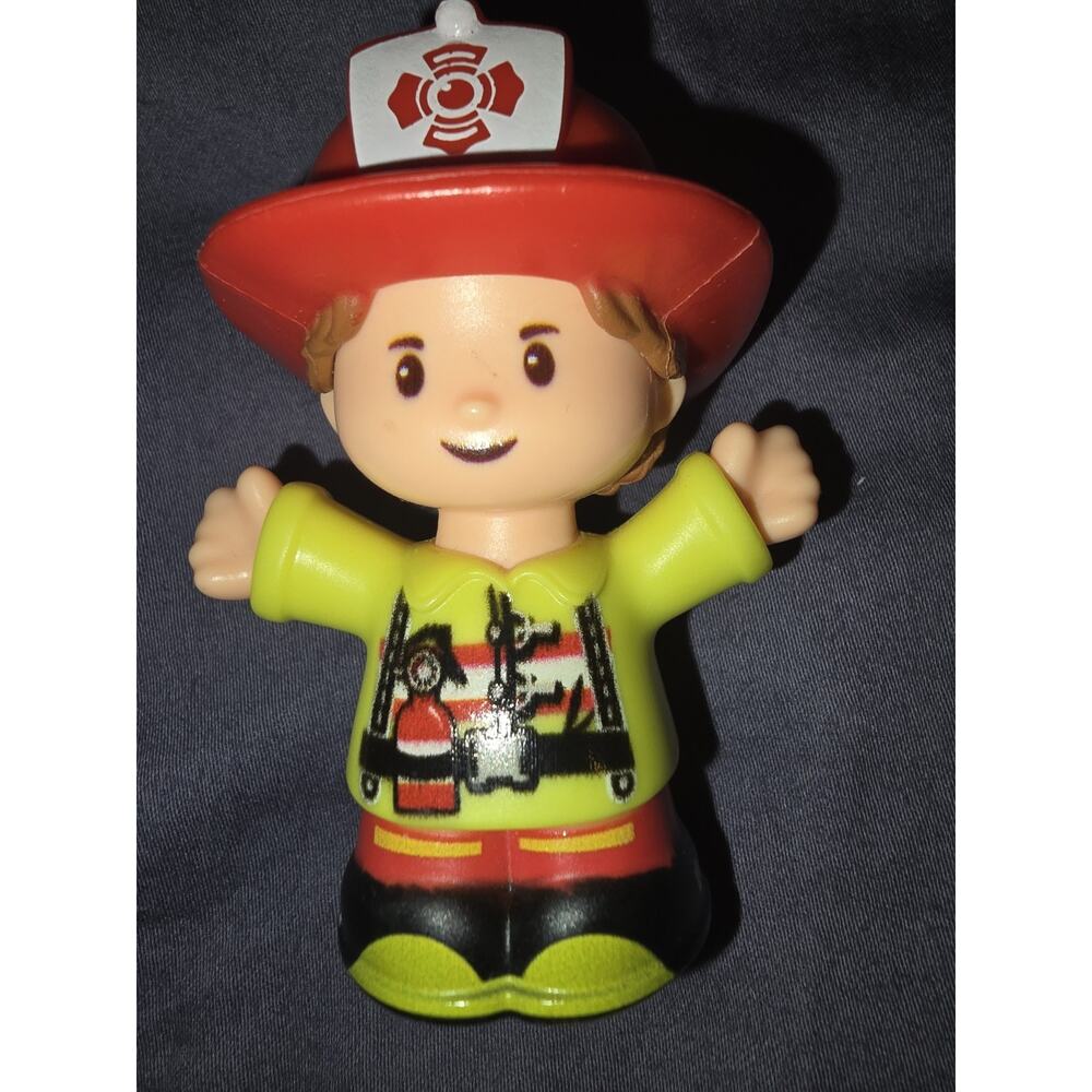 Fisher-Price Little People Helping Others Firetruck FMN98 Replace Fire-Fighter